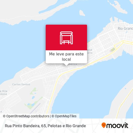 Rua Pinto Bandeira, 65 mapa