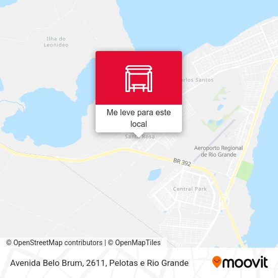 Avenida Belo Brum, 2611 mapa
