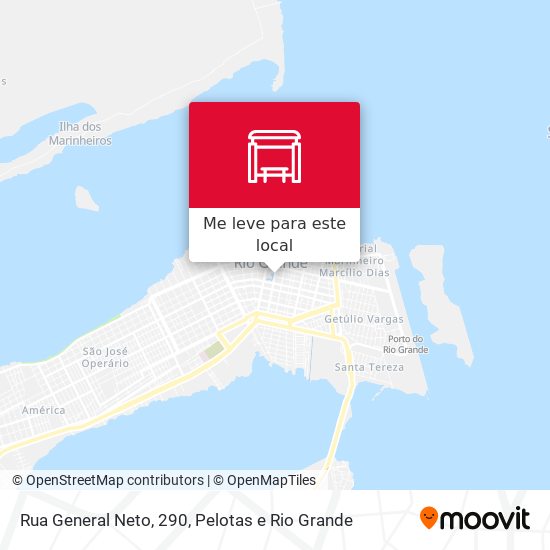 Rua General Neto, 290 mapa