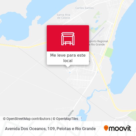 Avenida Dos Oceanos, 109 mapa