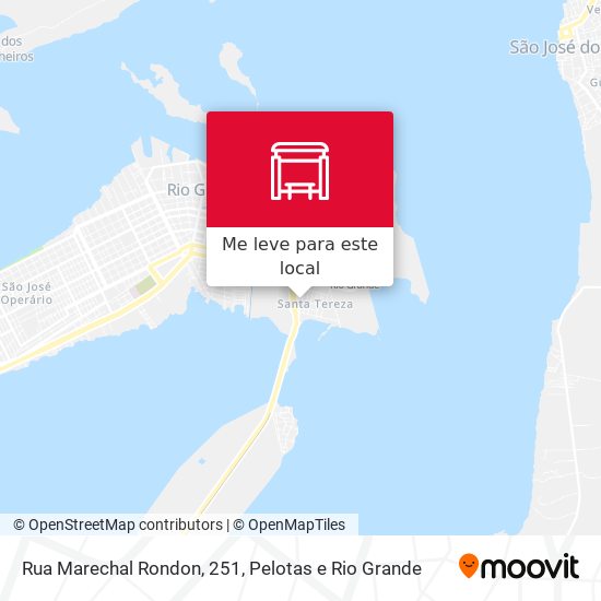 Rua Marechal Rondon, 251 mapa