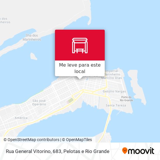 Rua General Vitorino, 683 mapa