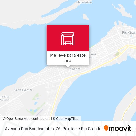 Avenida Dos Bandeirantes, 76 mapa
