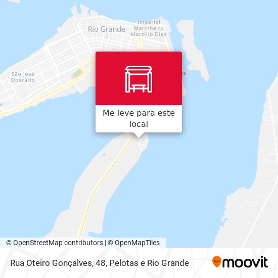 Rua Oteiro Gonçalves, 48 mapa