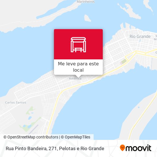 Rua Pinto Bandeira, 271 mapa