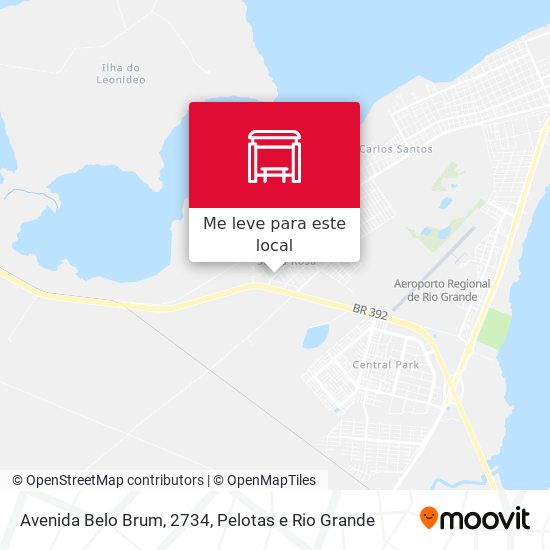 Avenida Belo Brum, 2734 mapa