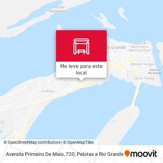 Avenida Primeiro De Maio, 720 mapa