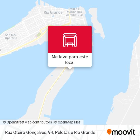 Rua Oteiro Gonçalves, 94 mapa