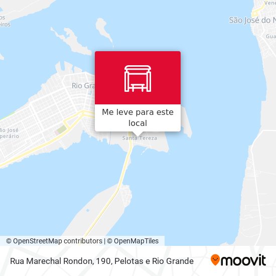 Rua Marechal Rondon, 190 mapa