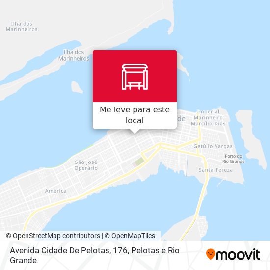 Avenida Cidade De Pelotas, 176 mapa