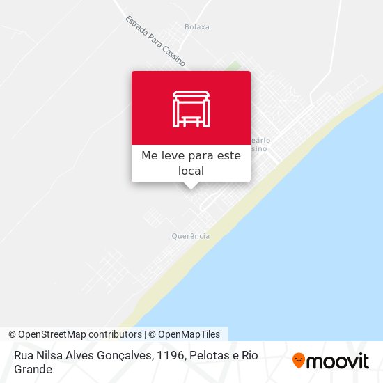 Rua Nilsa Alves Gonçalves, 1196 mapa
