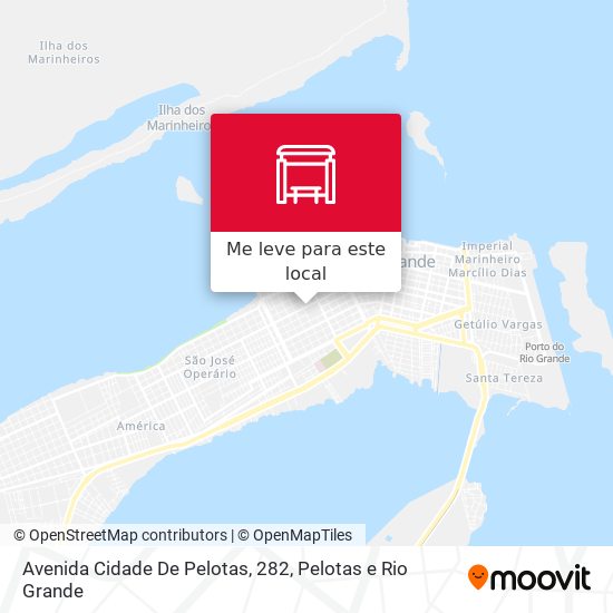 Avenida Cidade De Pelotas, 282 mapa
