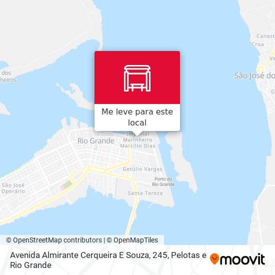 Avenida Almirante Cerqueira E Souza, 245 mapa