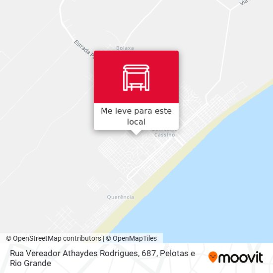 Rua Vereador Athaydes Rodrigues, 687 mapa