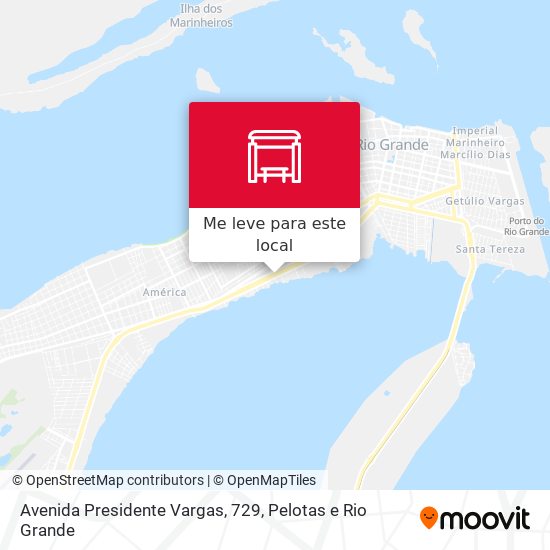 Avenida Presidente Vargas, 729 mapa