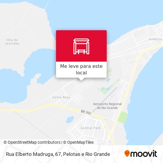 Rua Elberto Madruga, 67 mapa