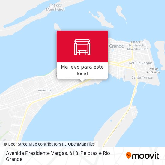 Avenida Presidente Vargas, 618 mapa