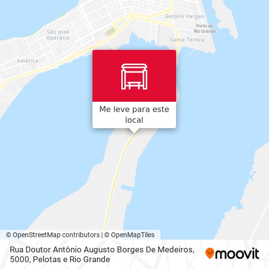 Rua Doutor Antônio Augusto Borges De Medeiros, 5000 mapa
