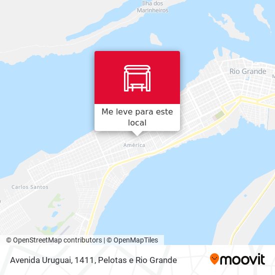 Avenida Uruguai, 1411 mapa