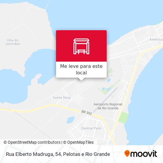 Rua Elberto Madruga, 54 mapa