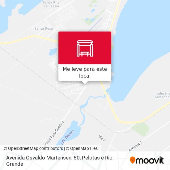 Avenida Osvaldo Martensen, 50 mapa