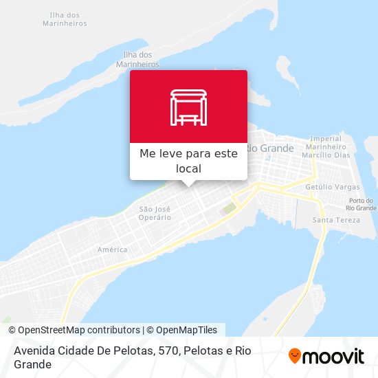 Avenida Cidade De Pelotas, 570 mapa