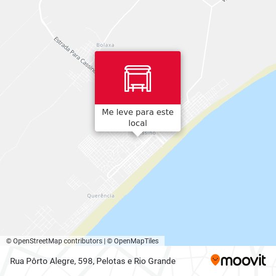 Rua Pôrto Alegre, 598 mapa