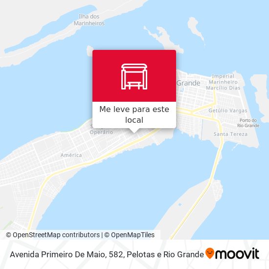 Avenida Primeiro De Maio, 582 mapa