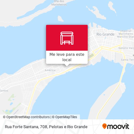 Rua Forte Santana, 708 mapa