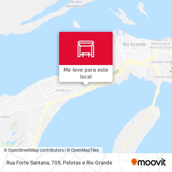 Rua Forte Santana, 705 mapa