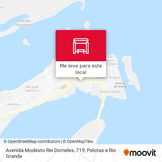 Avenida Modesto Rei Dorneles, 719 mapa
