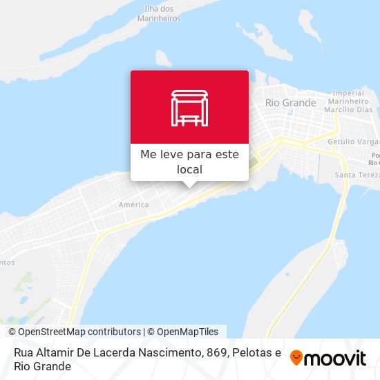 Rua Altamir De Lacerda Nascimento, 869 mapa