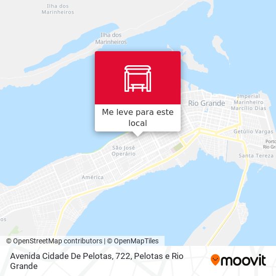 Avenida Cidade De Pelotas, 722 mapa