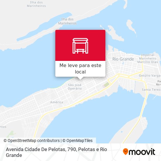 Avenida Cidade De Pelotas, 790 mapa