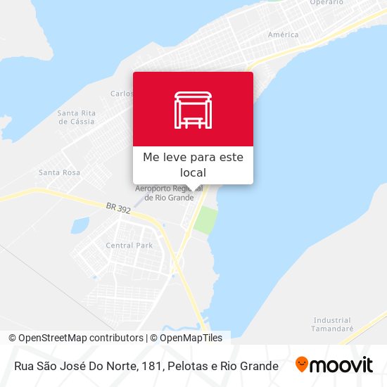 Rua São José Do Norte, 181 mapa