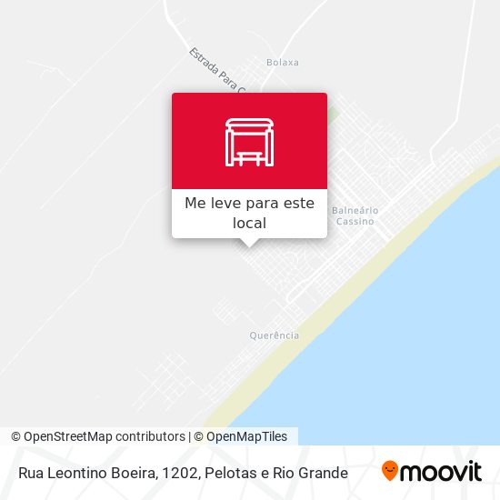 Rua Leontino Boeira, 1202 mapa