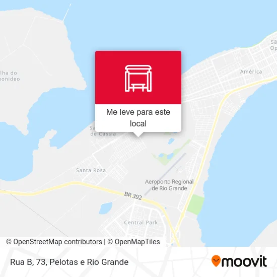Rua B, 73 mapa