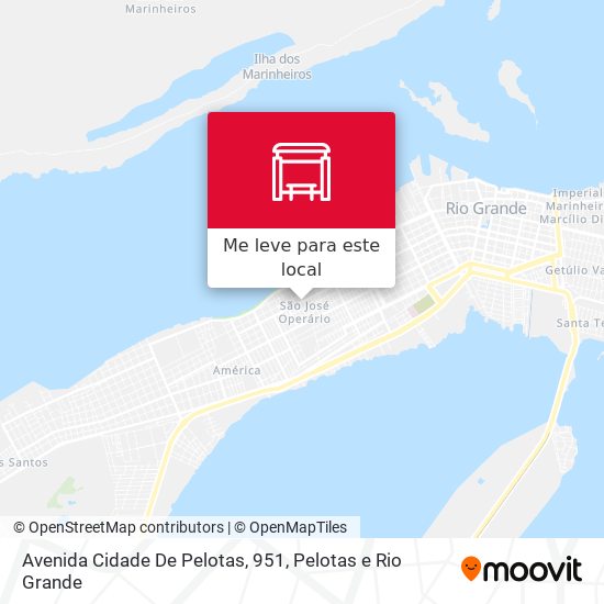 Avenida Cidade De Pelotas, 951 mapa