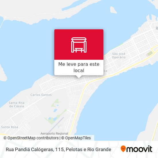 Rua Pandiá Calógeras, 115 mapa