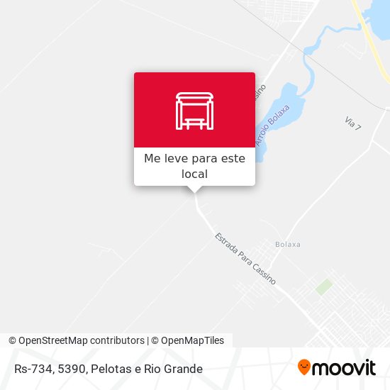 Rs-734, 5390 mapa