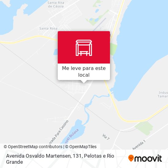 Avenida Osvaldo Martensen, 131 mapa