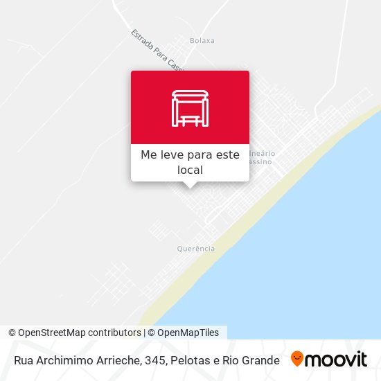 Rua Archimimo Arrieche, 345 mapa