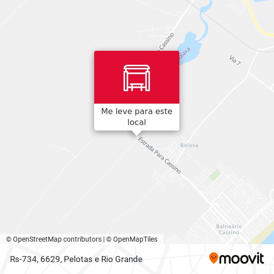 Rs-734, 6629 mapa