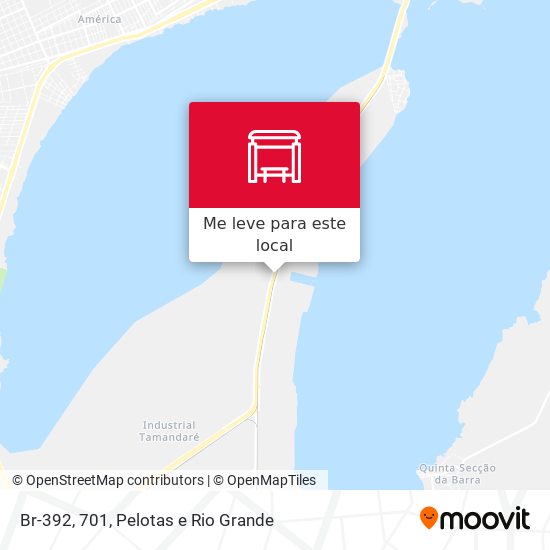 Br-392, 701 mapa