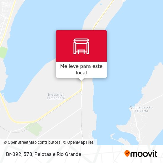 Br-392, 578 mapa