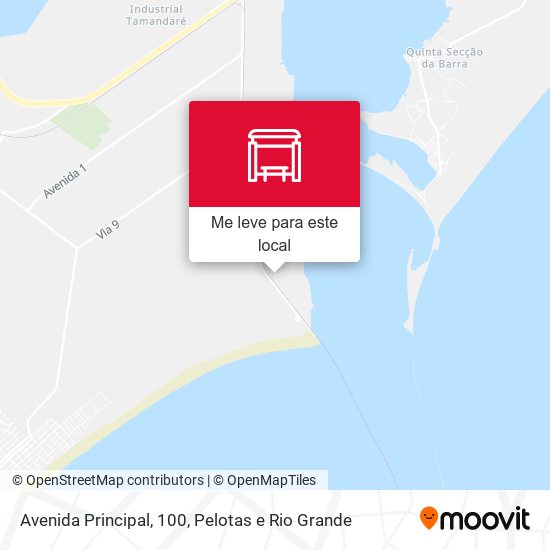 Avenida Principal, 100 mapa