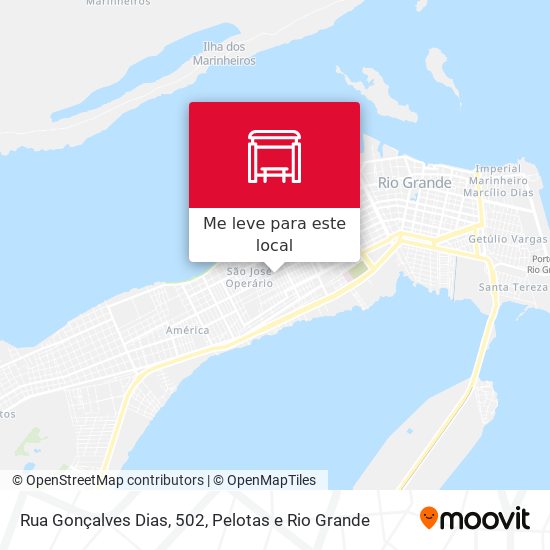 Rua Gonçalves Dias, 502 mapa