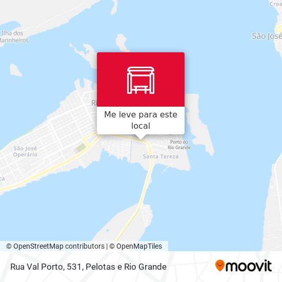 Rua Val Porto, 531 mapa