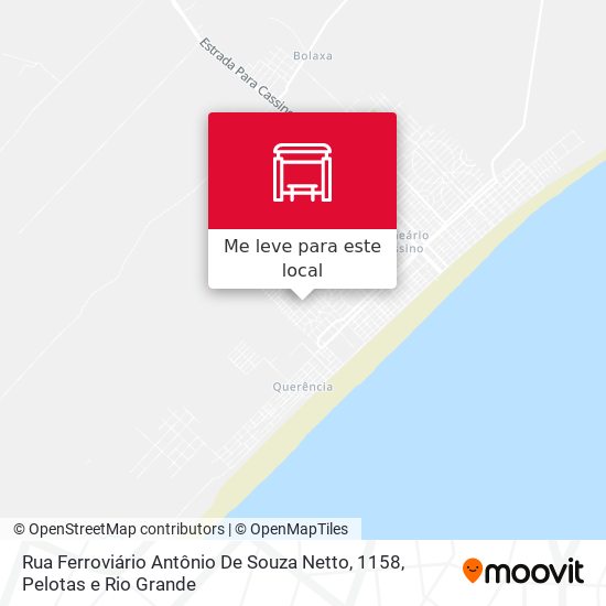 Rua Ferroviário Antônio De Souza Netto, 1158 mapa