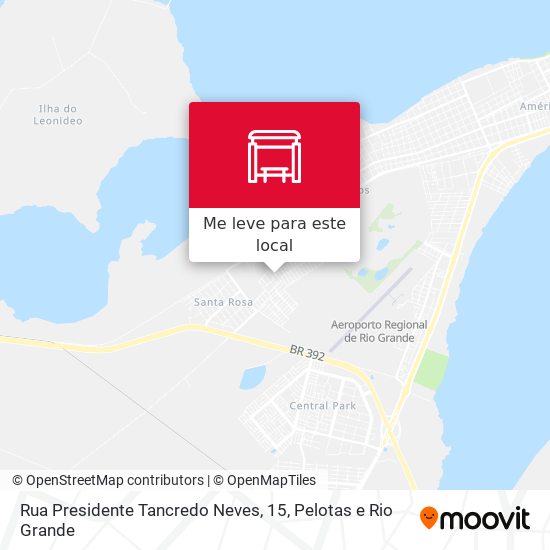 Rua Presidente Tancredo Neves, 15 mapa